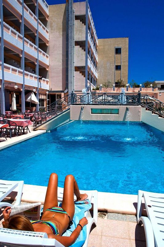 Rainbow Hotel Rhodes City Exterior foto